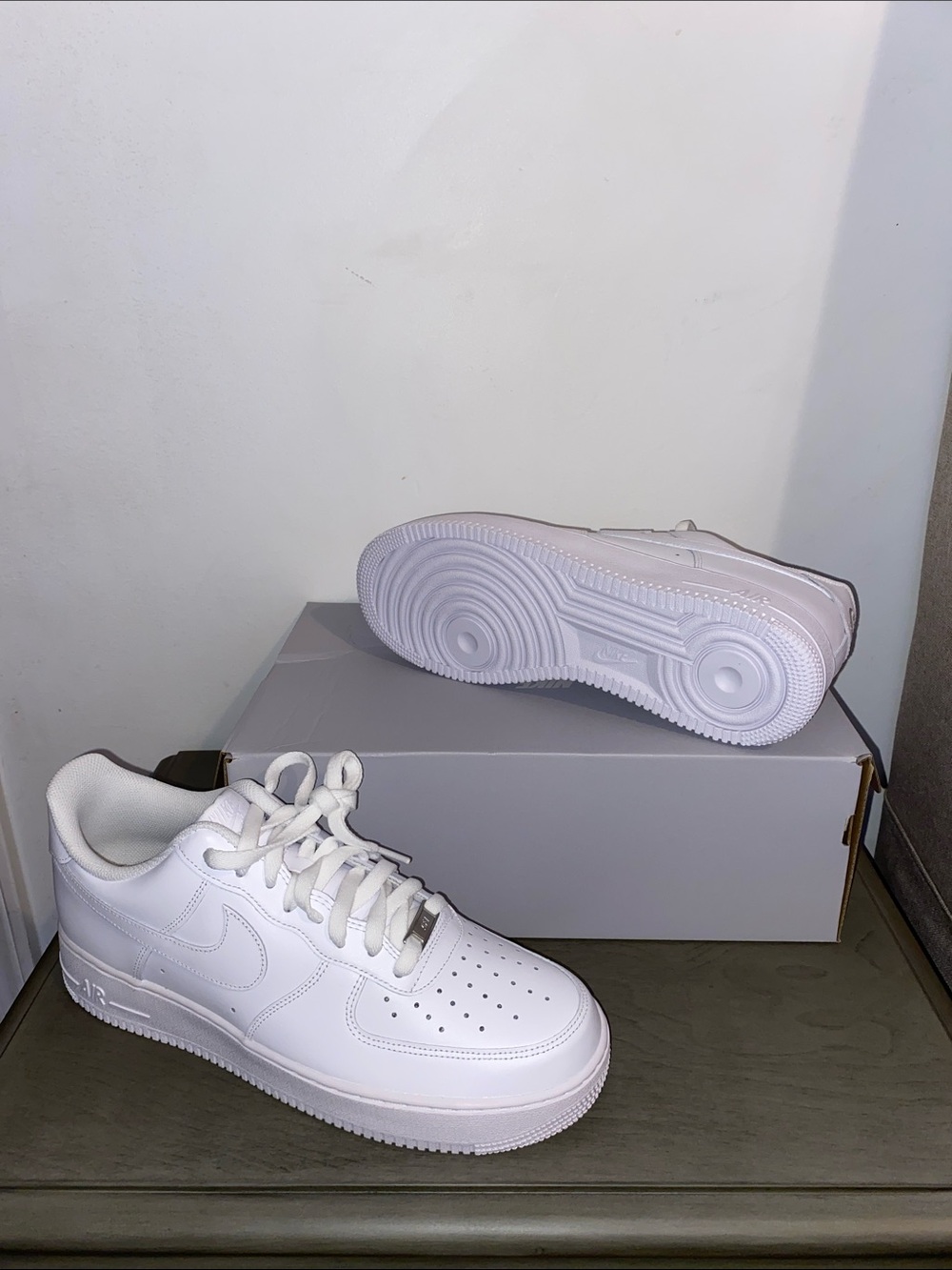 Air Force 1 Brand new- never worn- Classic Men's White Leather Sneakers